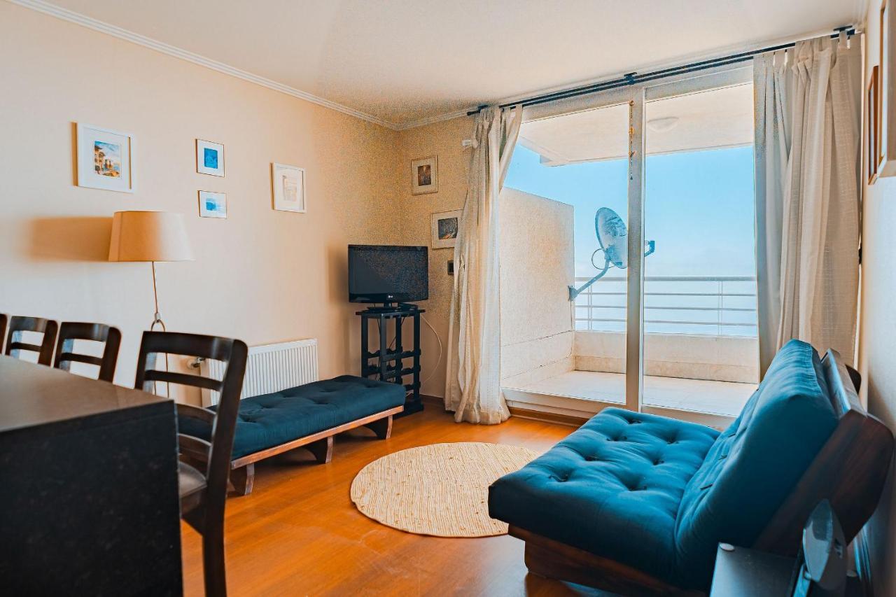 比尼亚德尔马Hermoso Departamento Con Insuperable Vista Al Mar公寓 外观 照片