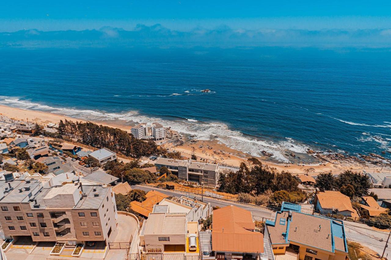 比尼亚德尔马Hermoso Departamento Con Insuperable Vista Al Mar公寓 外观 照片