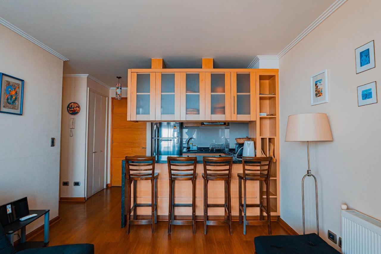 比尼亚德尔马Hermoso Departamento Con Insuperable Vista Al Mar公寓 外观 照片