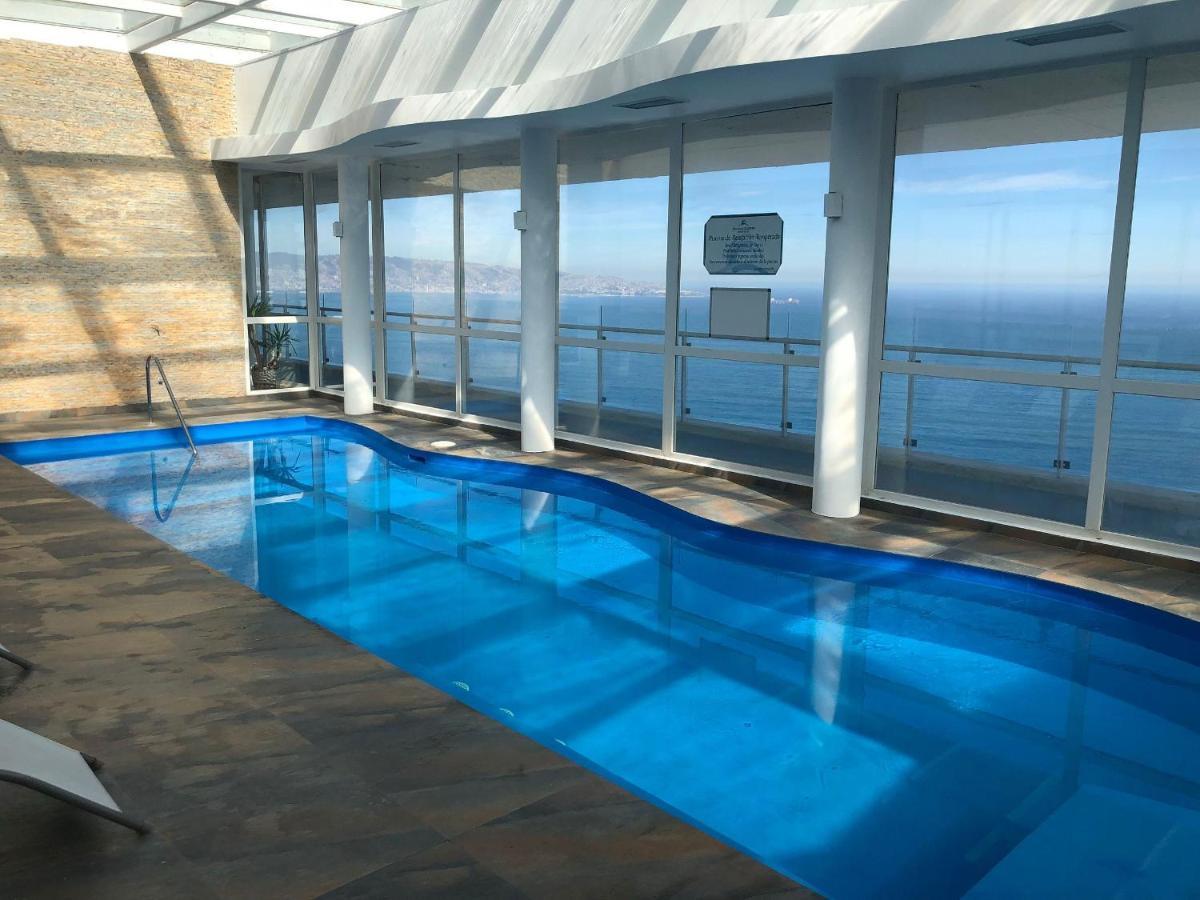比尼亚德尔马Hermoso Departamento Con Insuperable Vista Al Mar公寓 外观 照片