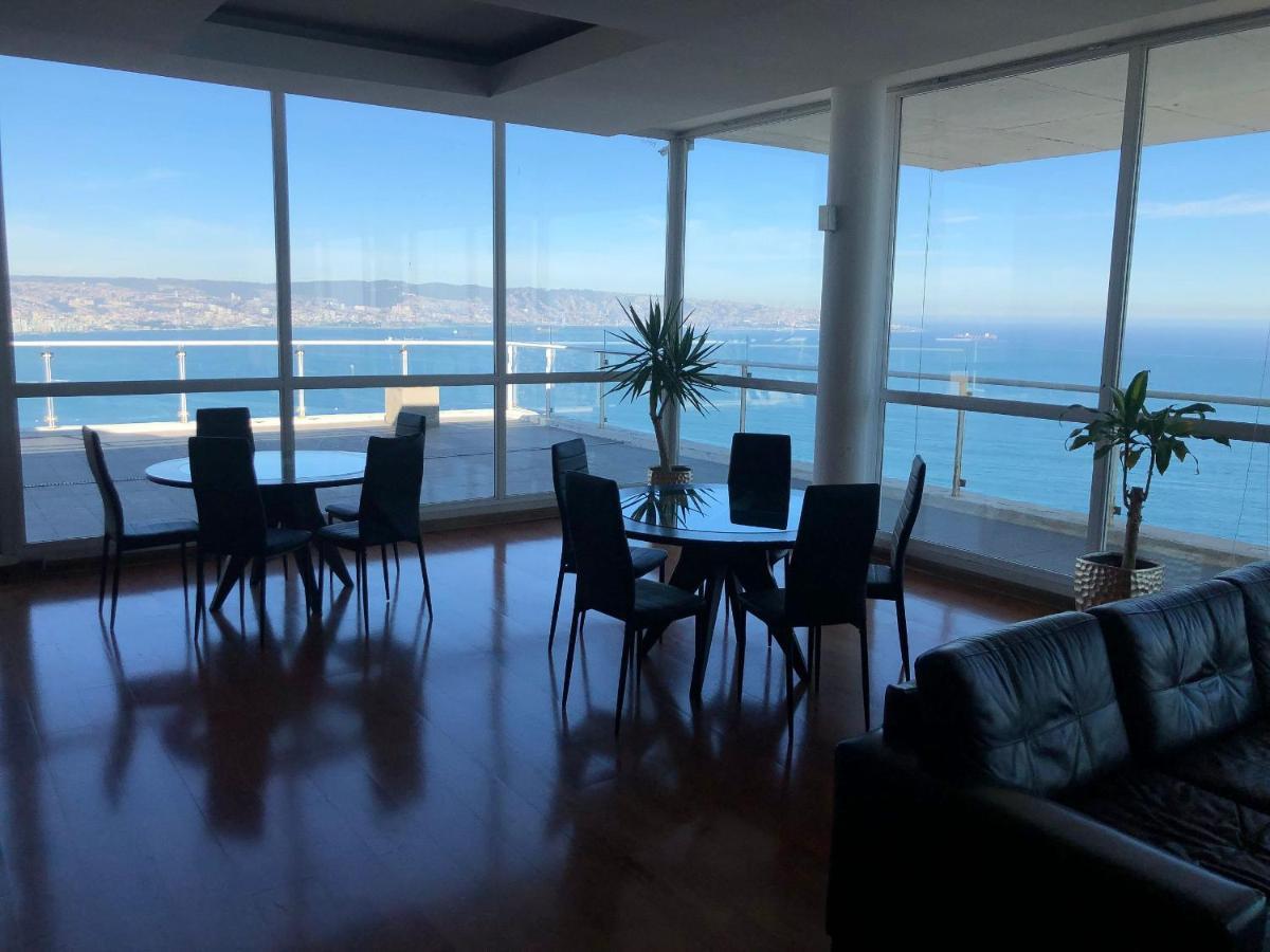 比尼亚德尔马Hermoso Departamento Con Insuperable Vista Al Mar公寓 外观 照片