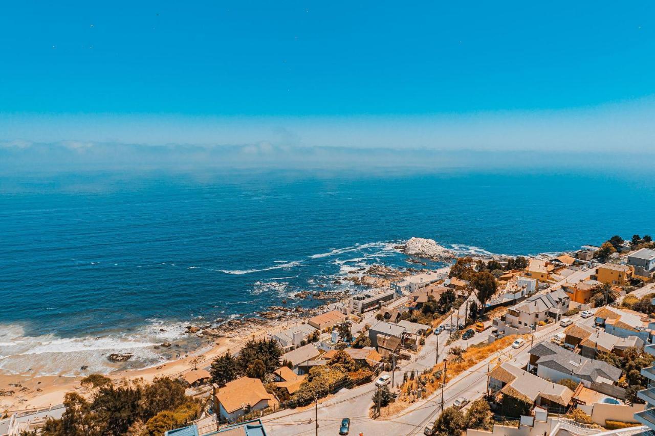 比尼亚德尔马Hermoso Departamento Con Insuperable Vista Al Mar公寓 外观 照片