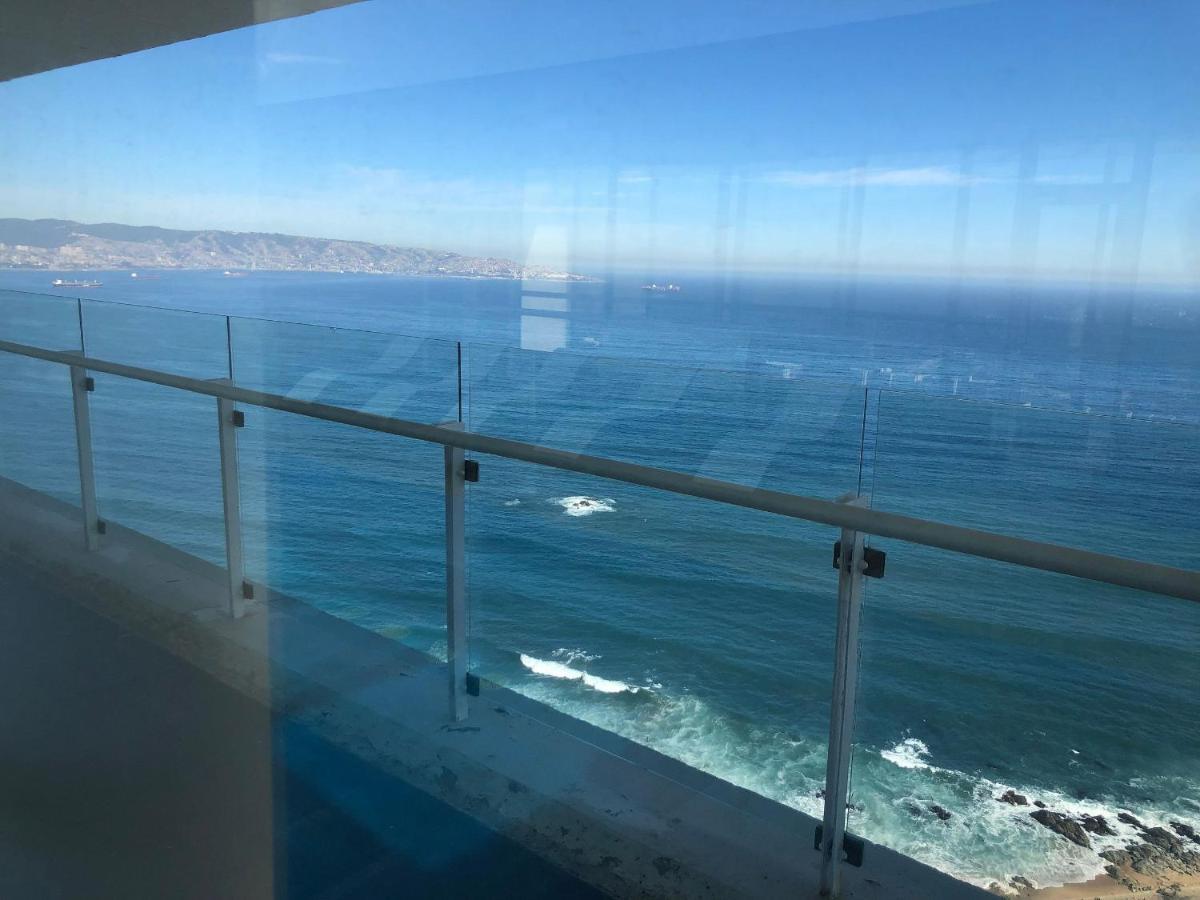 比尼亚德尔马Hermoso Departamento Con Insuperable Vista Al Mar公寓 外观 照片
